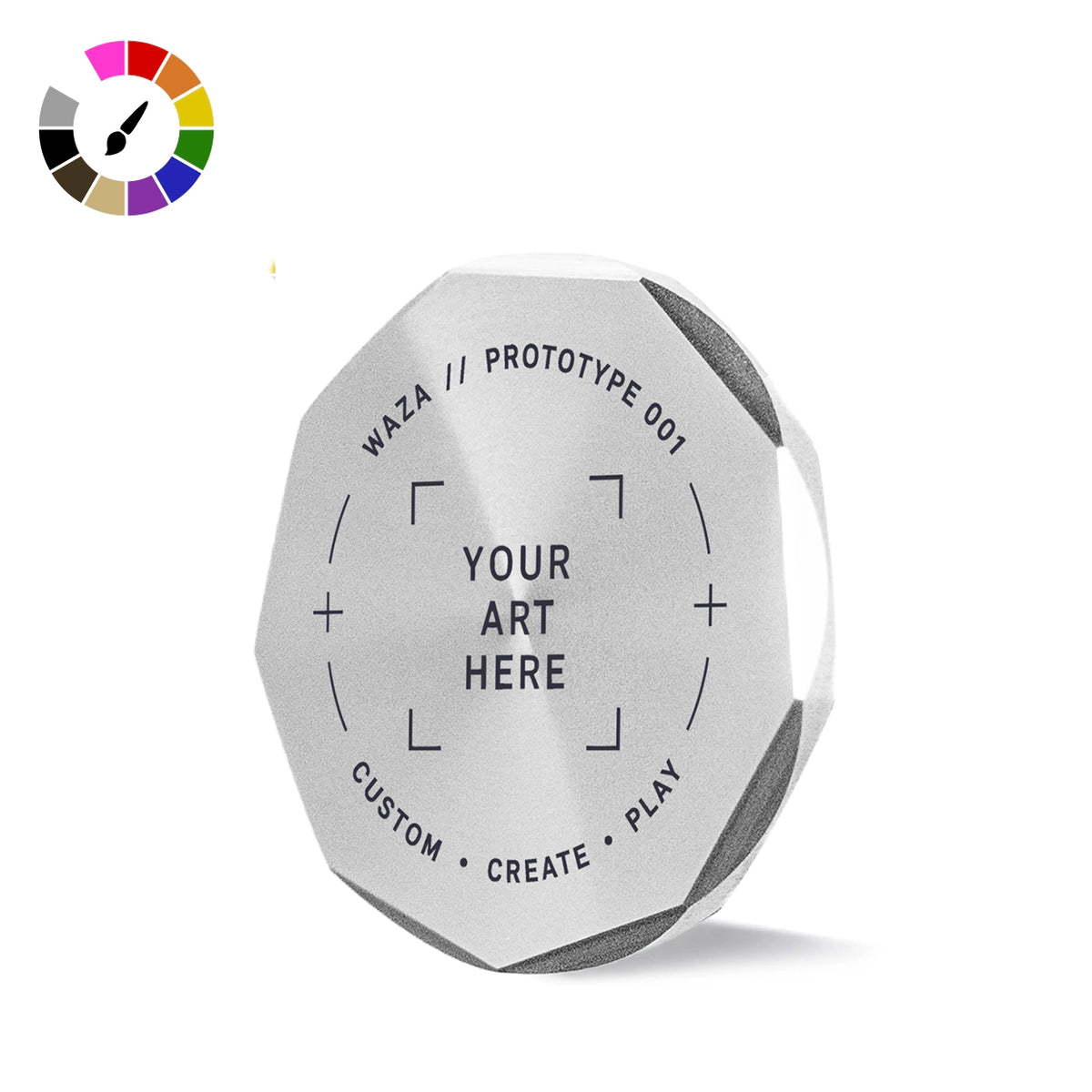 Custom Faceted Stainless Steel Ball Marker