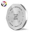 Custom Faceted Stainless Steel Ball Marker