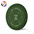 Custom Green Hammered Ball Marker