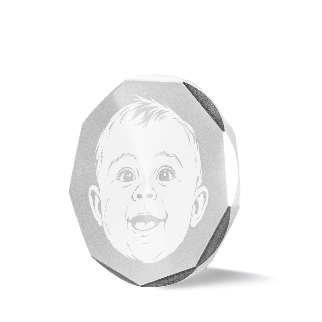 Memory custom photo golf ball marker with engraved memory photo