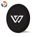 WAZA "Dub" Black Hammered Ball Marker