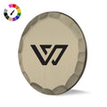WAZA "Dub" Aged Brass Hammered Ball Marker