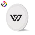 WAZA "Dub" White Hammered Ball Marker